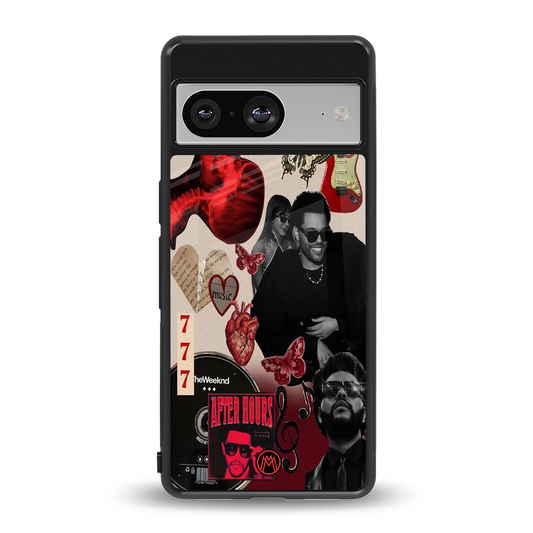 weeknd vibes back phone cover | glass case for Google Pixel 8