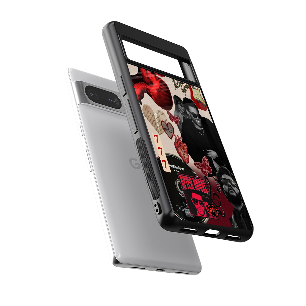weeknd vibes back phone cover | glass case for Google Pixel 8