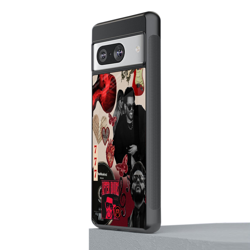 weeknd vibes back phone cover | glass case for Google Pixel 8