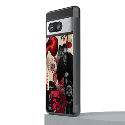 weeknd vibes back phone cover | glass case for Google Pixel 8