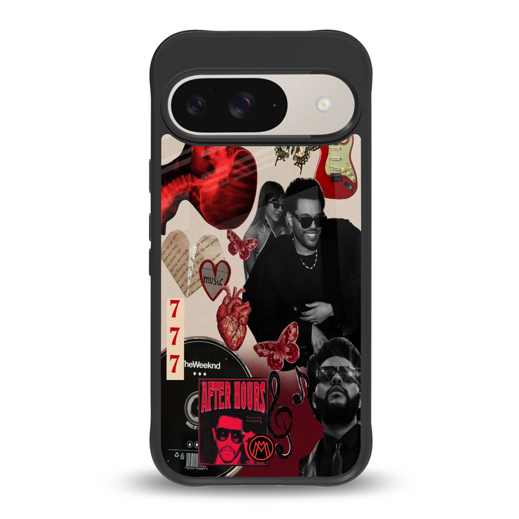 weeknd vibes back phone cover | glass case for google pixel 9