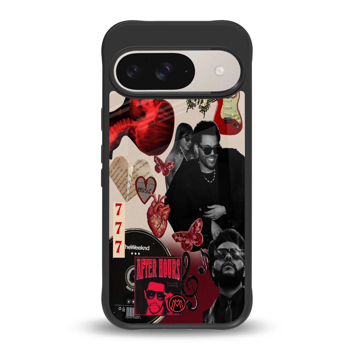 weeknd vibes back phone cover | glass case for google pixel 9