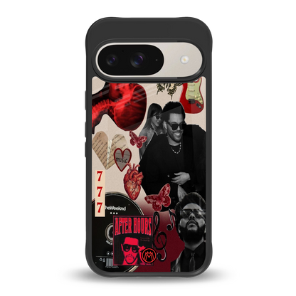 weeknd vibes back phone cover | glass case for google pixel 9