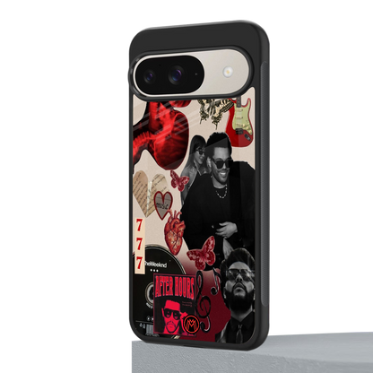 weeknd vibes back phone cover | glass case for google pixel 9