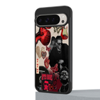 weeknd vibes back phone cover | glass case for google pixel 9 pro