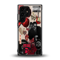 weeknd vibes back phone cover | glass case for samsung galaxy s23 ultra