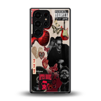 weeknd vibes back phone cover | glass case for samsung galaxy s25 ultra