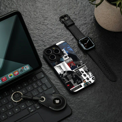 weeknd blend back phone cover | glass case for Google Pixel 8