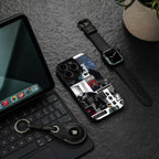 weeknd blend back phone cover | glass case for oneplus nord ce 4 lite