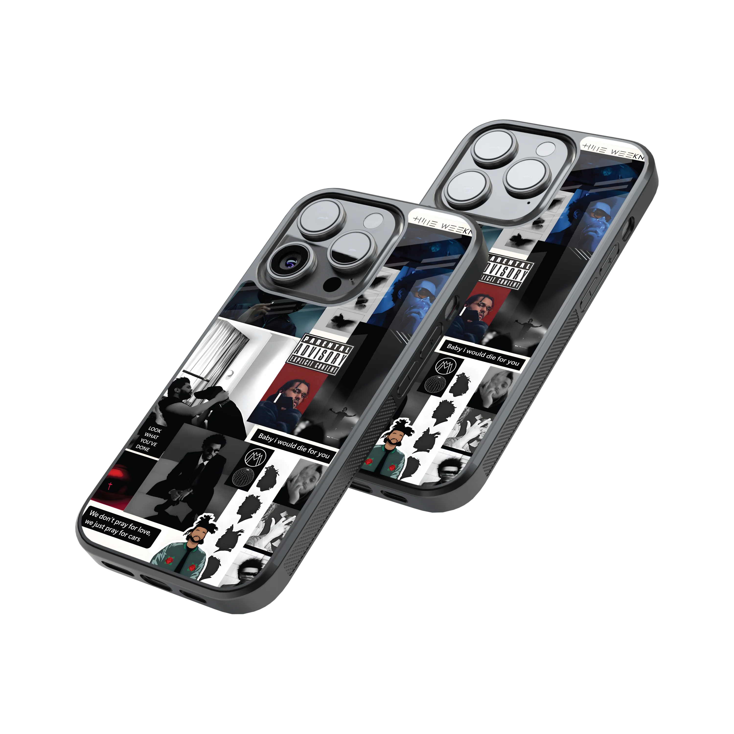 Protective Glass Back Phone Case Compatible with iPhone, Samsung, OnePlus, Pixel & More