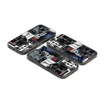 Luxury Glass Back Mobile Cover for iPhone, Samsung Galaxy, OnePlus, Pixel, Redmi & More
