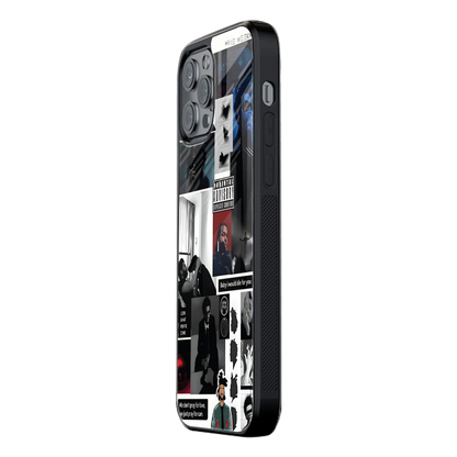 Slim Glass Back Phone Case for Multiple Brands – iPhone, Samsung, Redmi, OnePlus, Oppo, Vivo