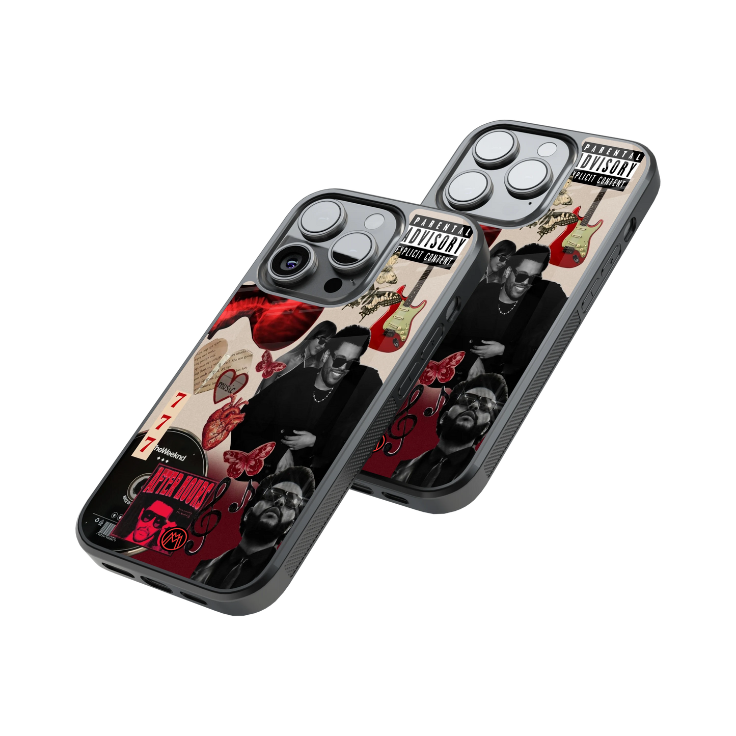 Protective Glass Back Phone Case Compatible with iPhone, Samsung, OnePlus, Pixel & More