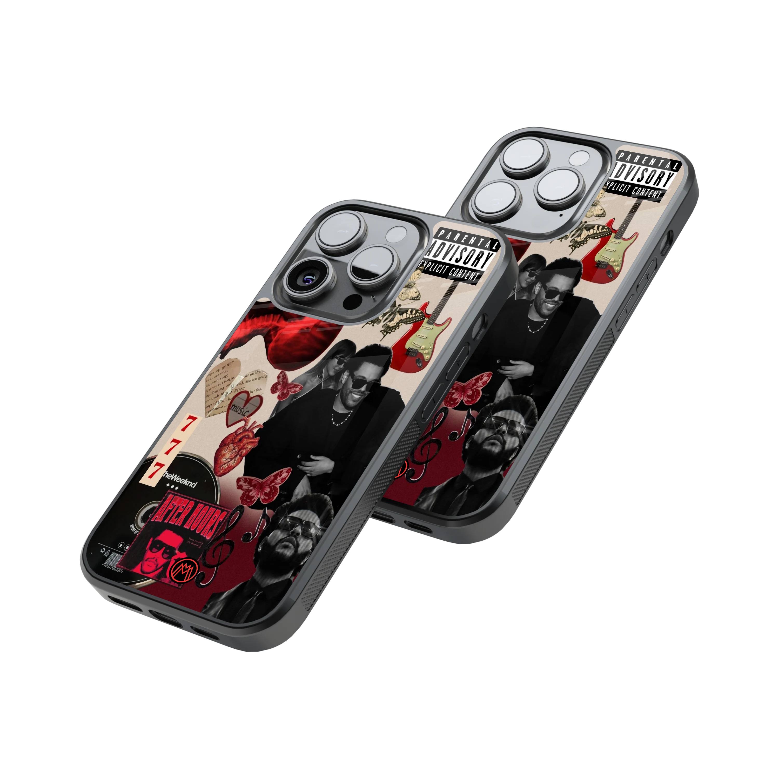 Protective Glass Back Phone Case Compatible with iPhone, Samsung, OnePlus, Pixel & More