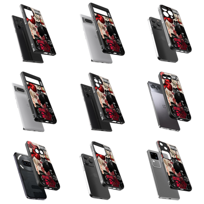 Durable Glass Back Mobile Case for iPhone, Samsung, OnePlus, Google Pixel, Redmi, Vivo, Oppo