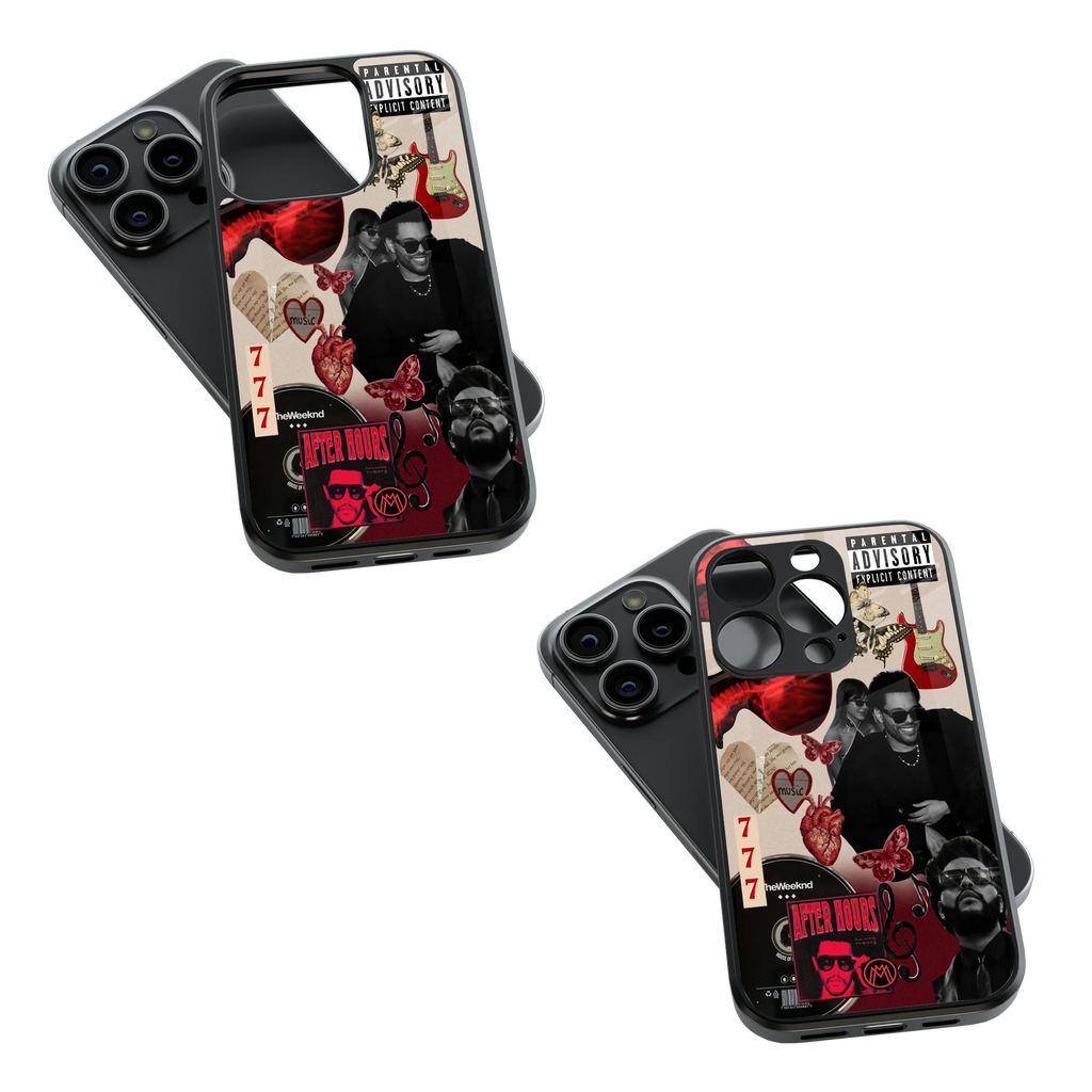 Trendy Glass Back Mobile Case for iPhone, Samsung, Redmi, OnePlus, Google Pixel, Motorola