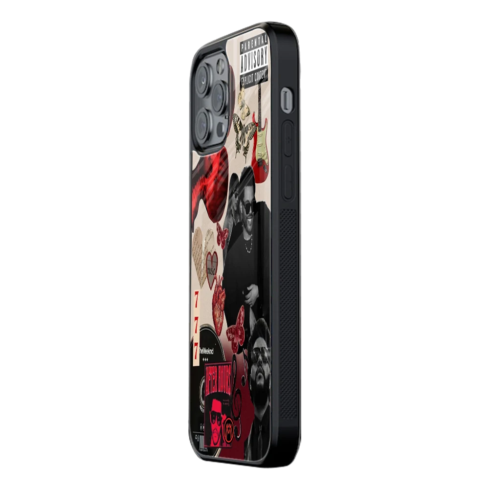 Slim Glass Back Phone Case for Multiple Brands – iPhone, Samsung, Redmi, OnePlus, Oppo, Vivo