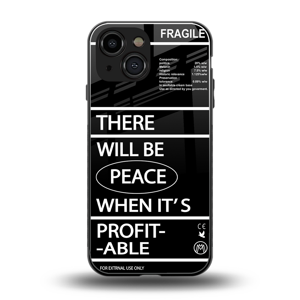 when it's profitable back phone cover | glass case for iphone 13 mini