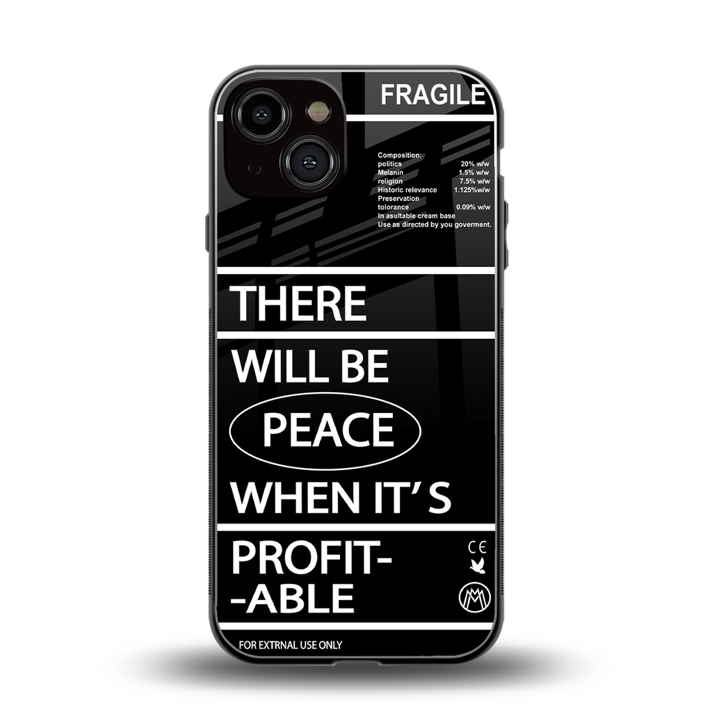 when it's profitable back phone cover | glass case for iphone 13