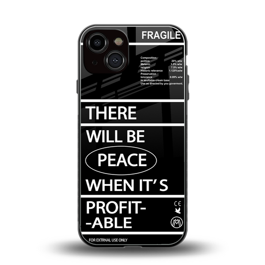 when it's profitable back phone cover | glass case for iphone 13