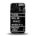 when it's profitable back phone cover | glass case for iphone 15 pro max