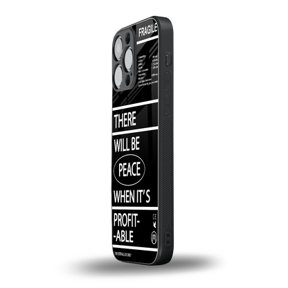 when it's profitable back phone cover | glass case for iphone 14 pro max
