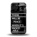 when it's profitable back phone cover | glass case for iphone 15