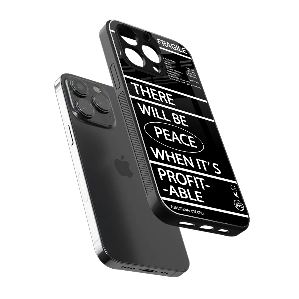 when it's profitable back phone cover | glass case for iphone 14 pro