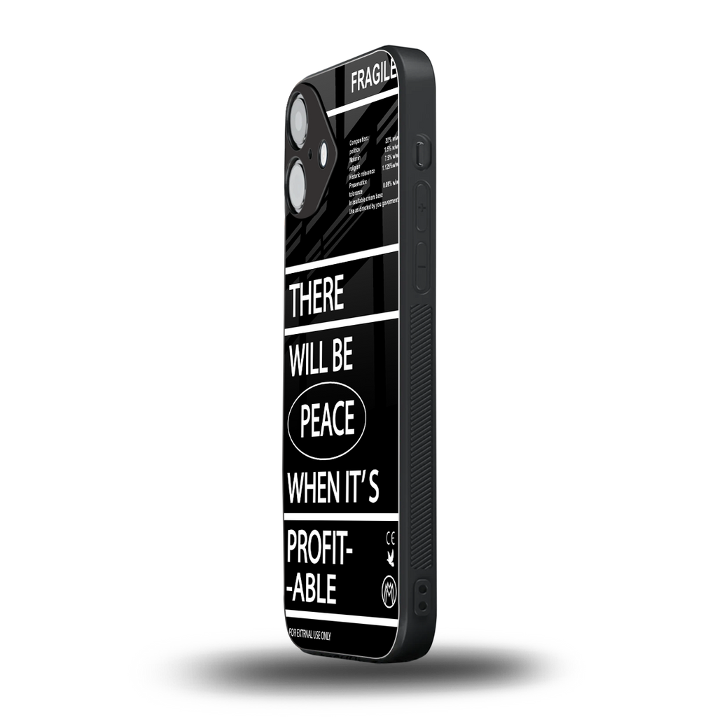 when it's profitable back phone cover | glass case for iphone 16 plus