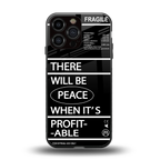 when it's profitable back phone cover | glass case for iphone 16 pro max