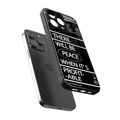 when it's profitable back phone cover | glass case for iphone 16 pro