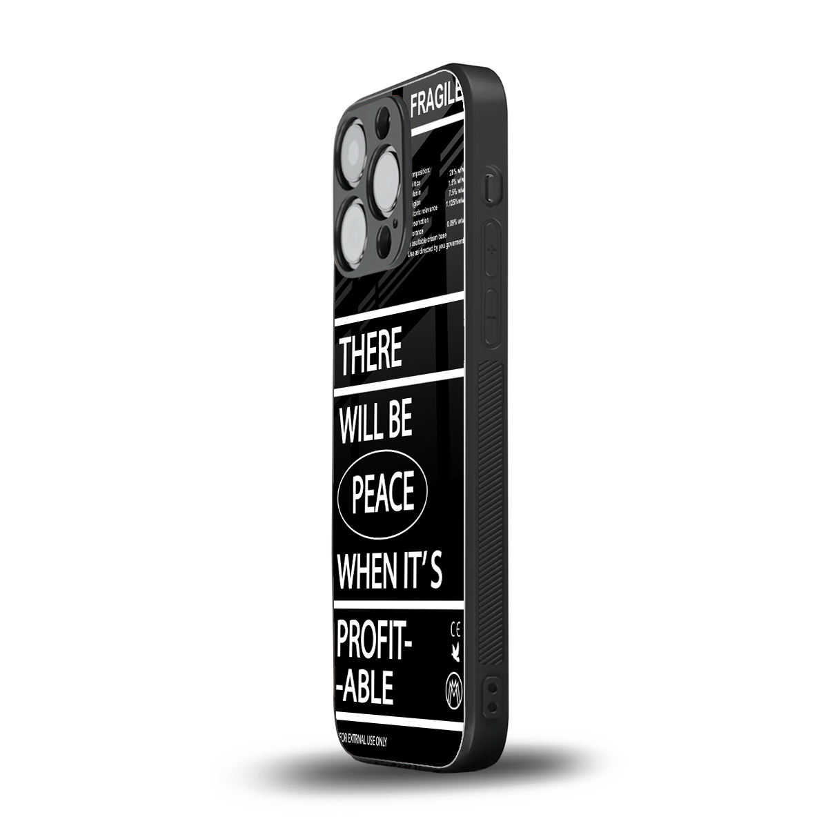 when it's profitable back phone cover | glass case for iphone 16 pro