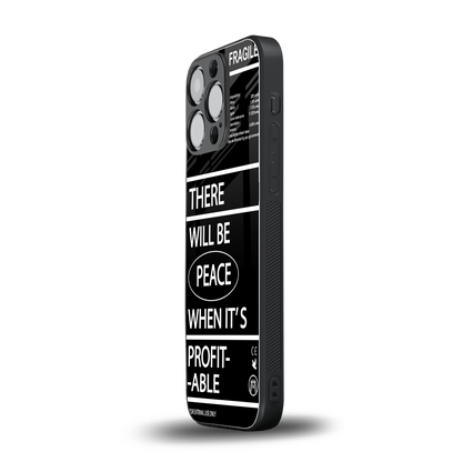 when it's profitable back phone cover | glass case for iphone 16 pro