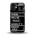 when it's profitable back phone cover | glass case for iphone 16