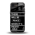 when it's profitable back phone cover | glass case for iphone 16e