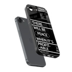 when it's profitable back phone cover | glass case for iphone 16e