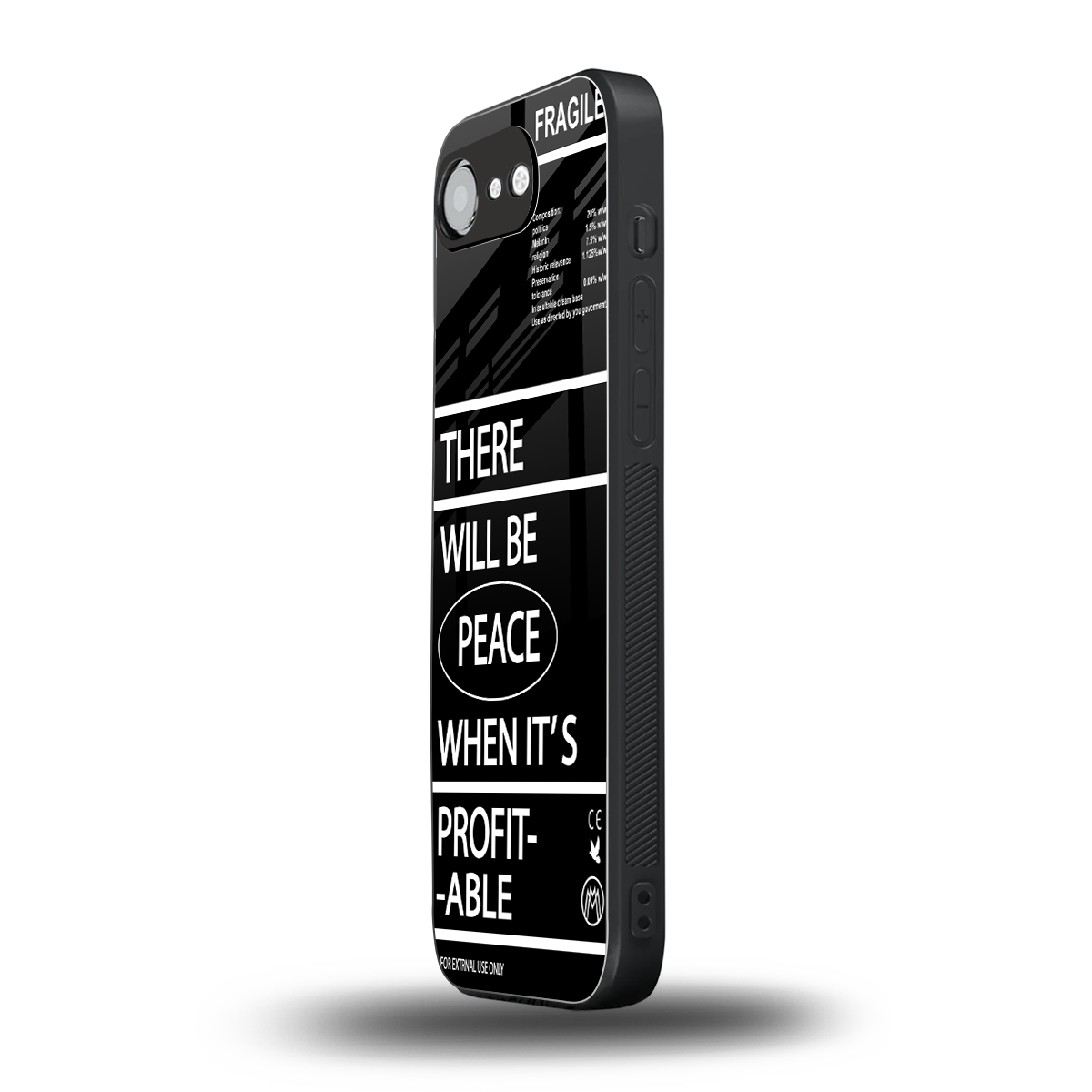 when it's profitable back phone cover | glass case for iphone 16e