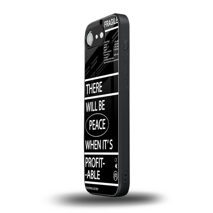 when it's profitable back phone cover | glass case for iphone 16e