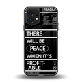 when it's profitable back phone cover | glass case for nothing phone 1