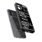 when it's profitable back phone cover | glass case for nothing phone 2