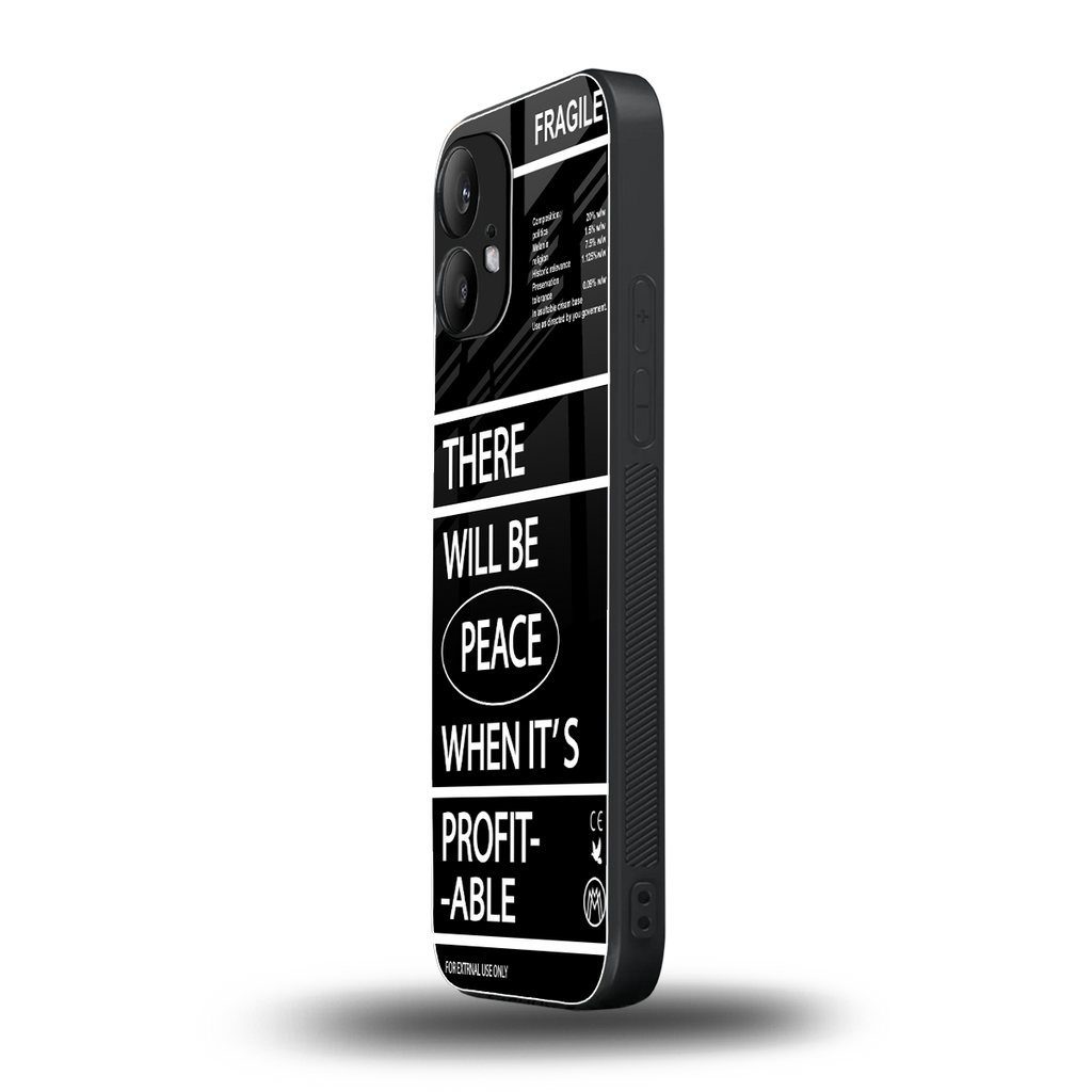 when it's profitable back phone cover | glass case for nothing phone 2