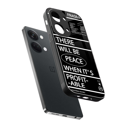 when it's profitable back phone cover | glass case for oneplus nord 3