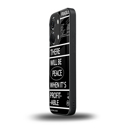 when it's profitable back phone cover | glass case for oneplus nord 3