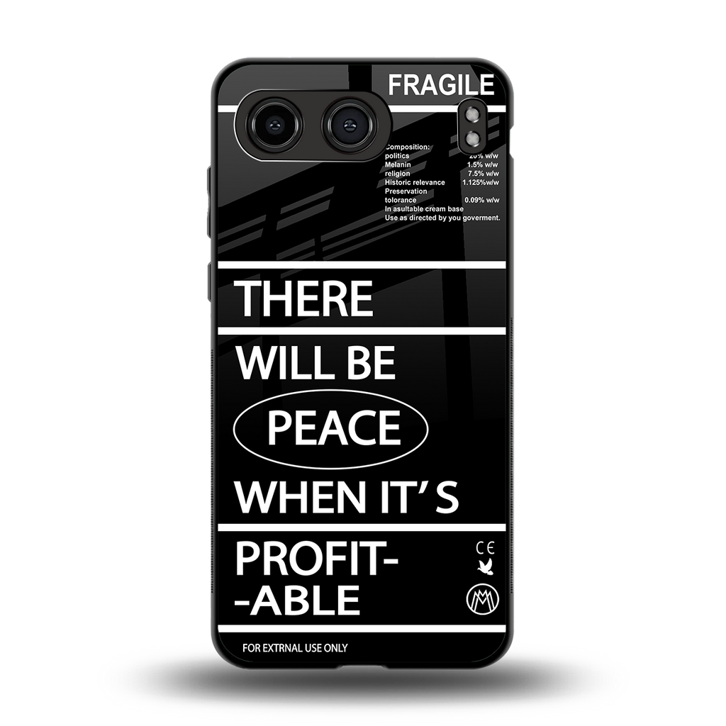 when it's profitable back phone cover | glass case for oneplus nord 4