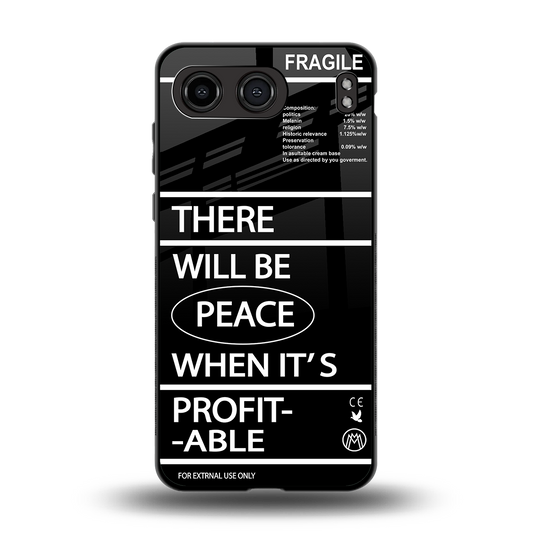 when it's profitable back phone cover | glass case for oneplus nord 4