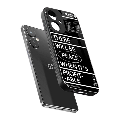 when it's profitable back phone cover | glass case for oneplus nord ce 3