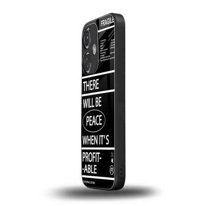 when it's profitable back phone cover | glass case for oneplus nord ce 3