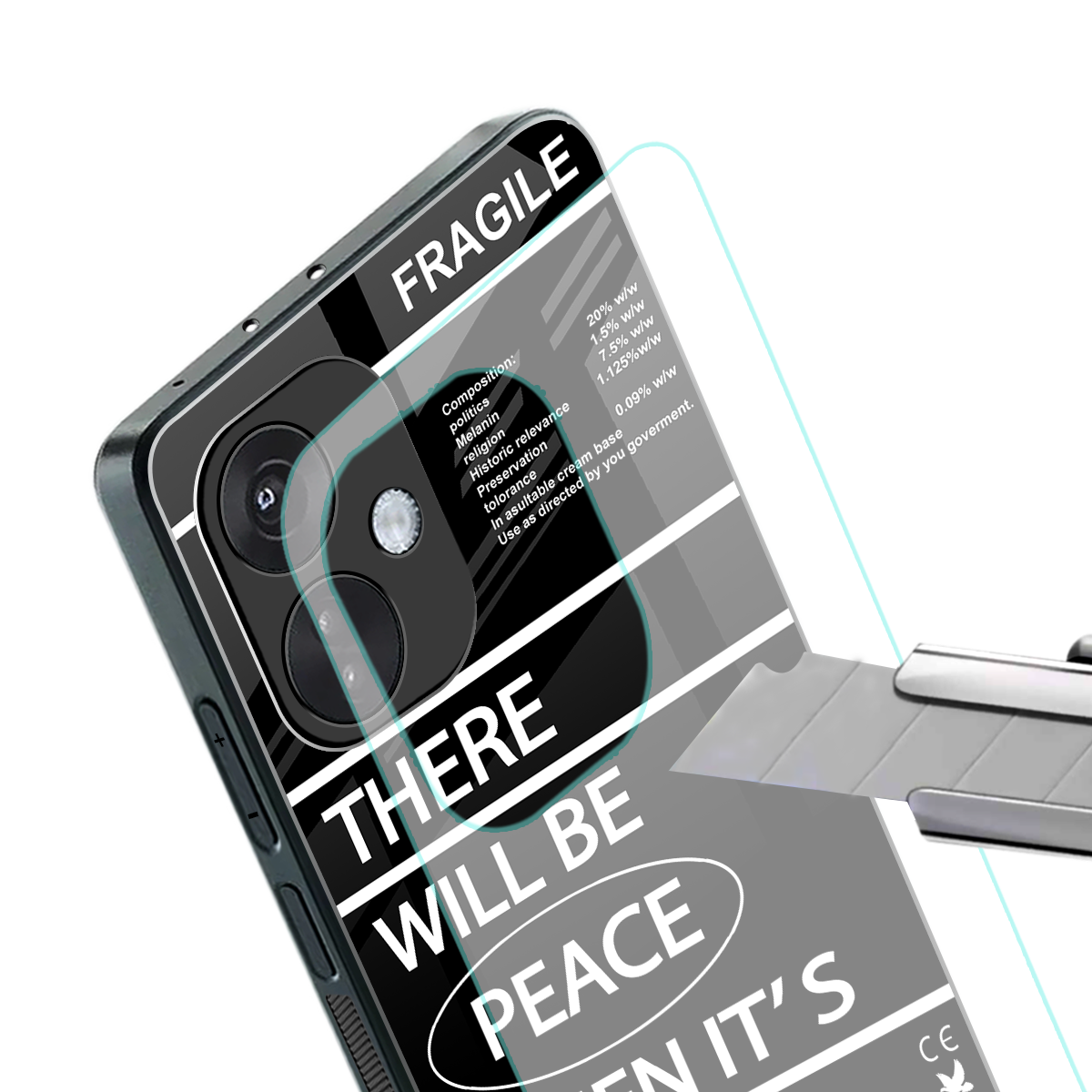 when it's profitable back phone cover | glass case for oneplus nord ce 3