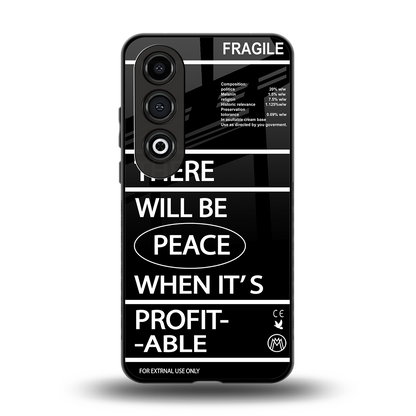 when it's profitable back phone cover | glass case for oneplus nord ce 4