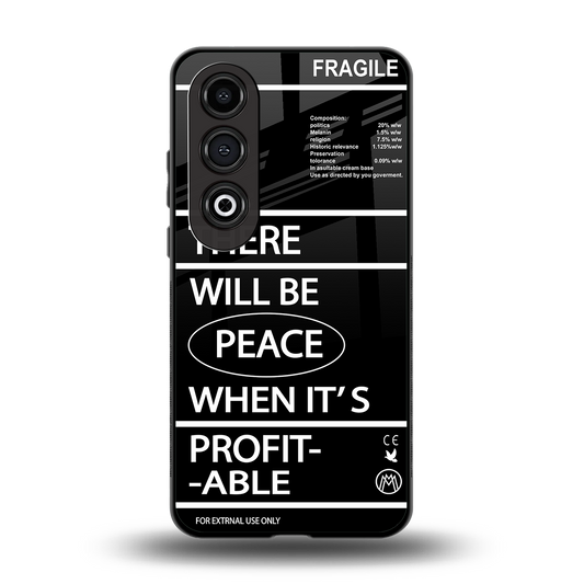 when it's profitable back phone cover | glass case for oneplus nord ce 4